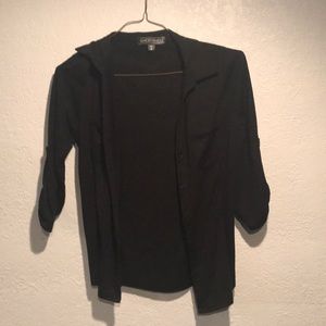 Cute Black Button Down Shirt